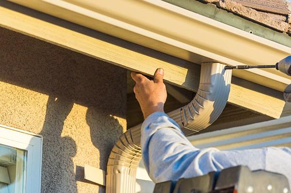 regular cleaning and inspection are recommended for proper maintenance of gutter installation